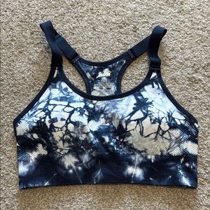 Stylish Tie-Dye Sports Bra